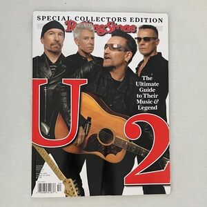 2015 U2 Special Collector Edition Rolling Stones Magazine